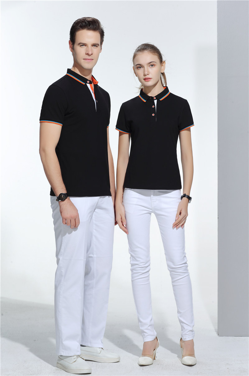 POLO衫短袖夏季運動上衣純棉翻領(lǐng)t恤1895#049